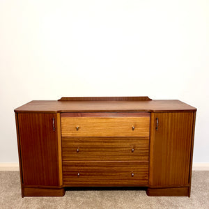 Austinsuite Mid Century Dressing Table / Chest of Drawers/cupboard 1960s