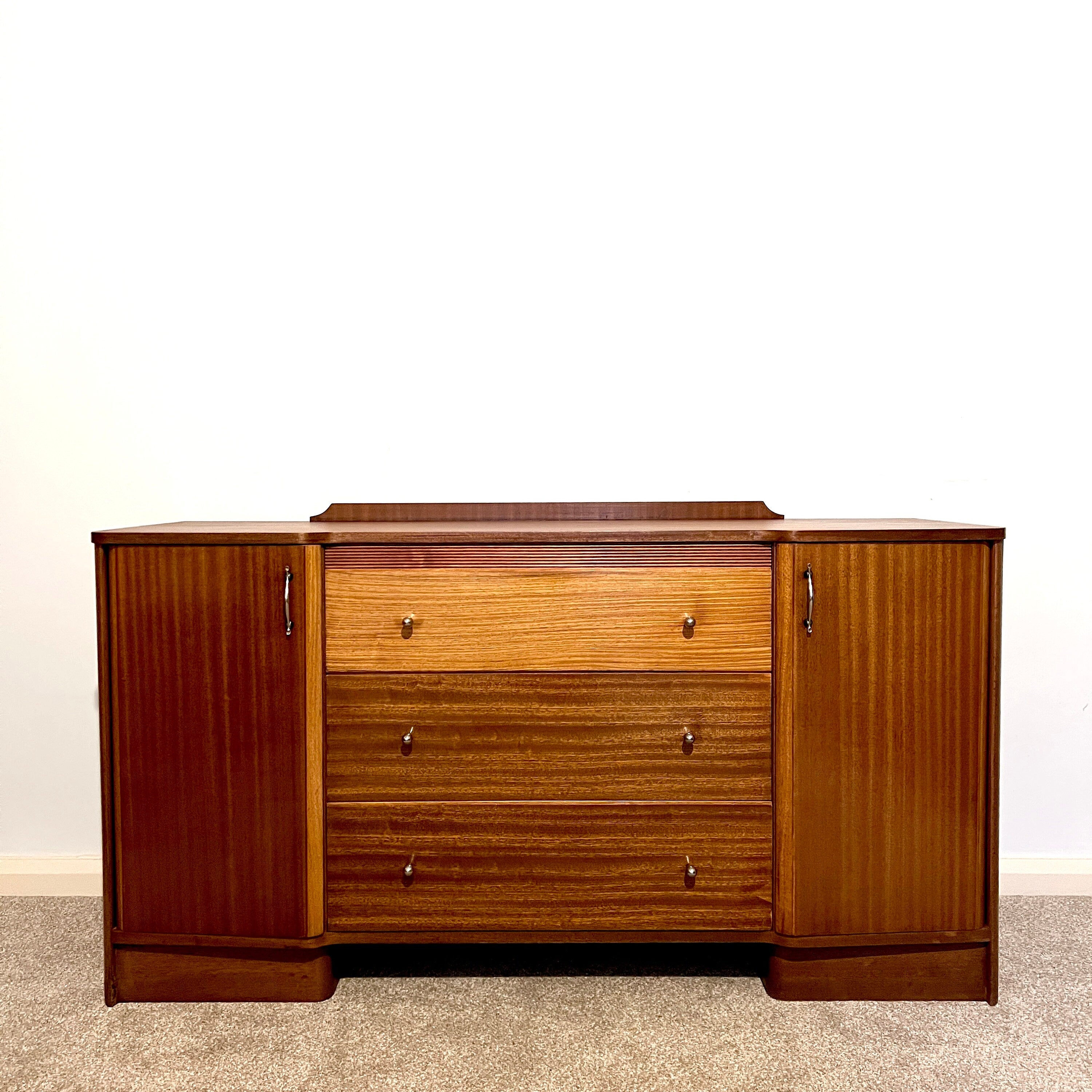 Austinsuite Mid Century Dressing Table / Chest of Drawers/cupboard 1960s