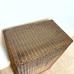 Load image into Gallery viewer, Original Lloyd Loom Lusty Vintage Gold  Bronze Laundry Linen Basket , Bedside table
