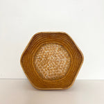 Load image into Gallery viewer, Vintage Wicker Large  Hexagon Fruit Basket
