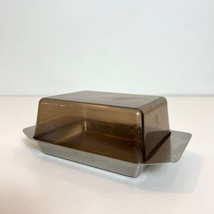 Mid Century Butter Dish with Lid