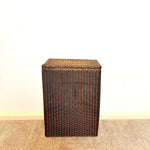 Load image into Gallery viewer, Original Lloyd Loom Lusty Vintage Gold  Bronze Laundry Linen Basket , Bedside table
