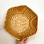 Load image into Gallery viewer, Vintage Wicker Large  Hexagon Fruit Basket
